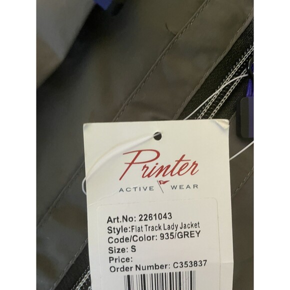 Women's Jacket Size Small Gray lightweight Active Wear - Picture 7 of 8